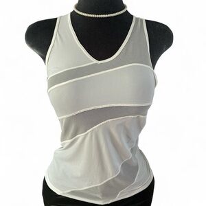 lululemon athletica White Muscle Tee